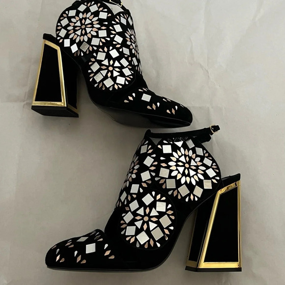 Kat Maconie Frida - Mirrored Suede LIKE NEW! - Picture 5 of 15